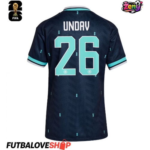 Dres Nemecko Deniz Undav #26 Preč pre Ženy MS 2026 Krátky Rukáv